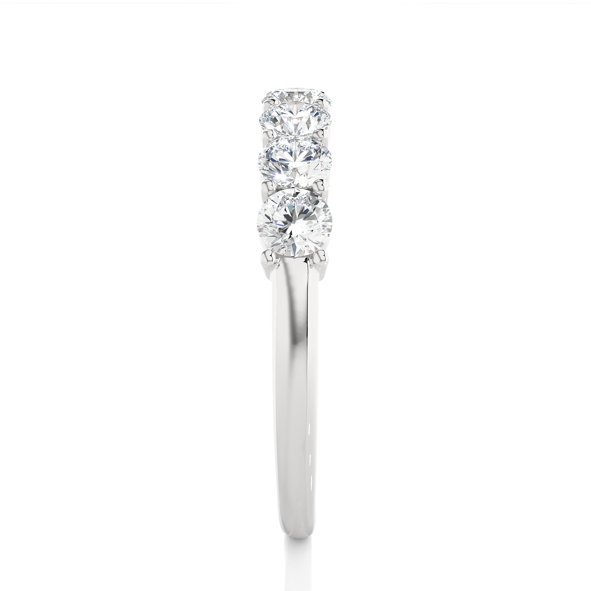 1.13 Carat IJ Color VS1 Clarity Diamond Studded Natural Diamond Ring.